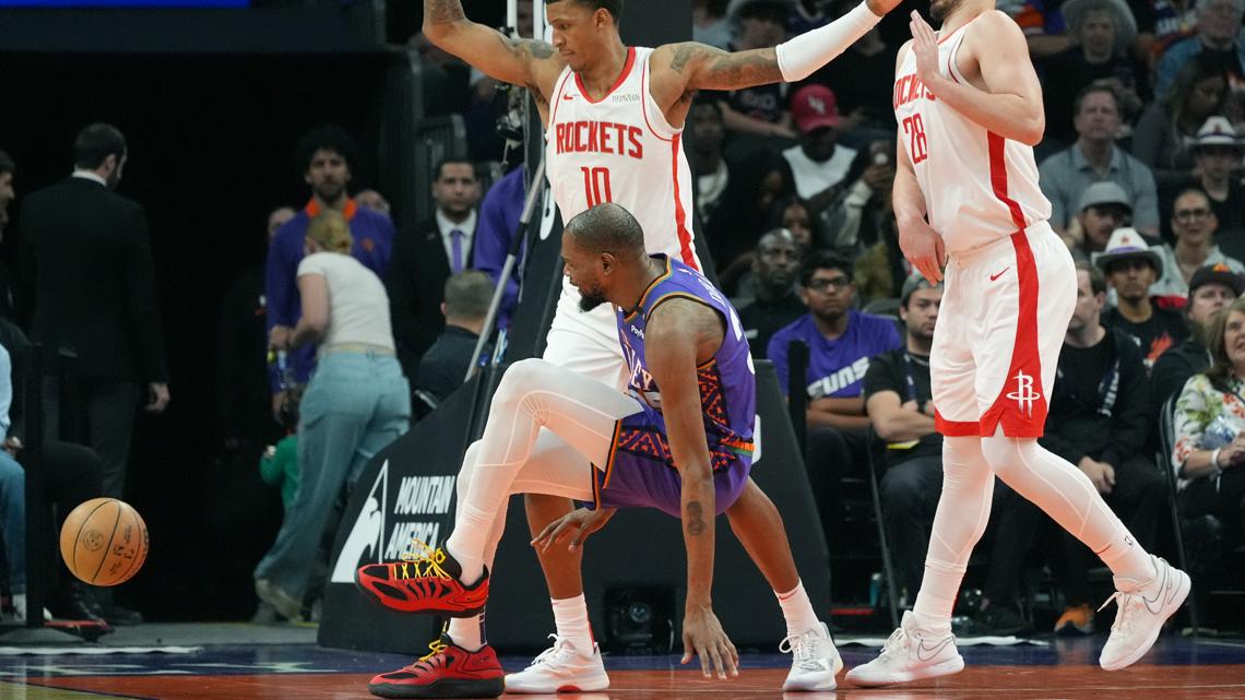Suns All-Star Kevin Durant to sit out final 2 games with ankle injury