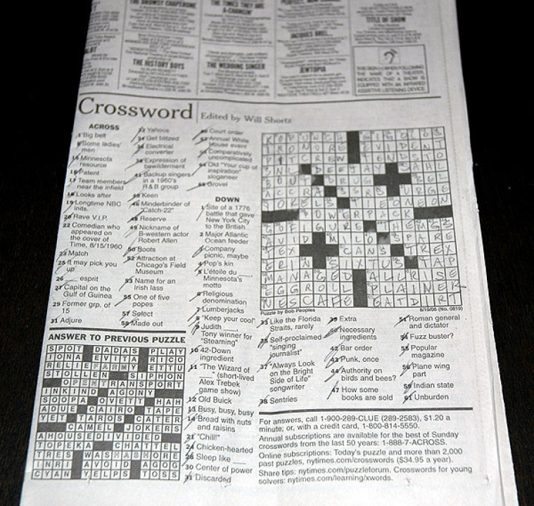 NYT’s The Mini crossword answers for December 23