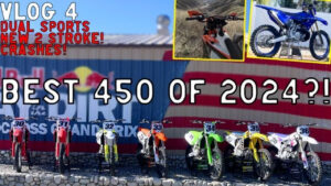 DIRT BIKE VLOG #4: 450 SHOOTOUT UNCENSORED, DUAL-SPORT & DORITO PRIZE!