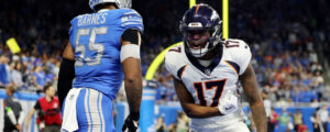 Broncos WR Lil’Jordan Humphrey makes leaping TD gain