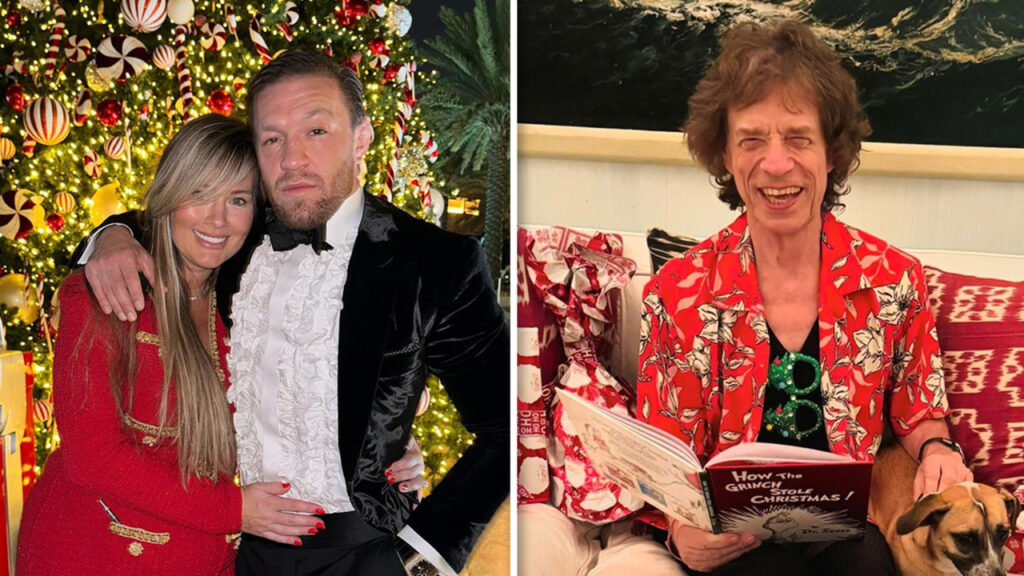 Celebrities Salvage Into the Holiday Spirit for Christmas 2023