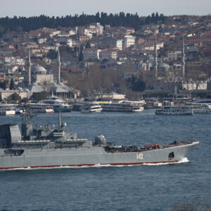 Ukraine Assaults Novocherkassk, a Russian Warship, in Crimea