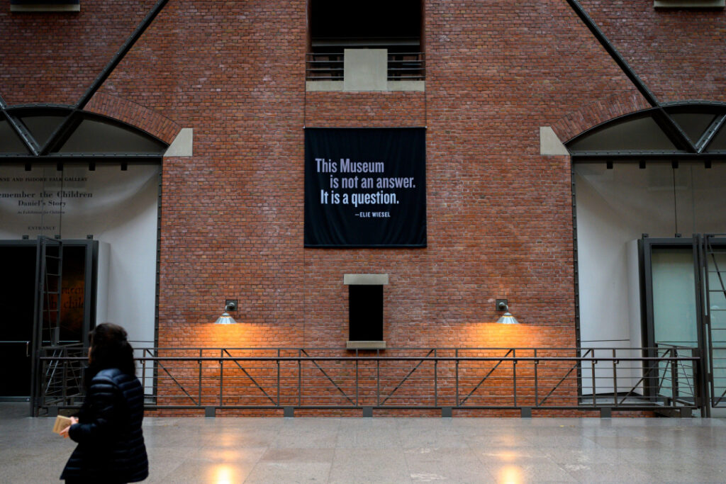 Professional-Palestinian Boom at Holocaust Museum Sparks Fierce Backlash