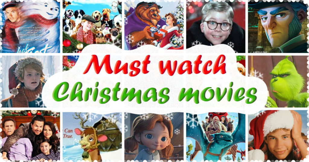 25+ Christmas Movies to Survey With Household