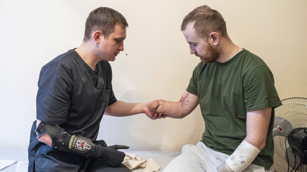 Russia-Ukraine battle: Bionic prostheses empower wounded Ukrainian infantrymen