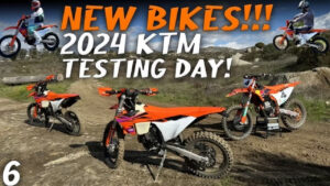 DIRT BIKE VLOG #6: 2024 KTM NEW BIKE TESTING DAY