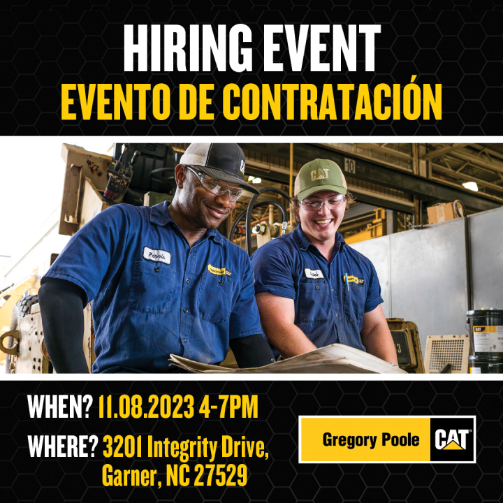 Garner Hiring Event | 11.8.23 | 4-7pm