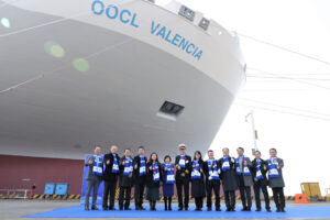 OOCL welcomes its first eco-friendly 24,188 TEU boxship in 2024