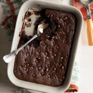 4-Ingredient Chocolate Dump Cake