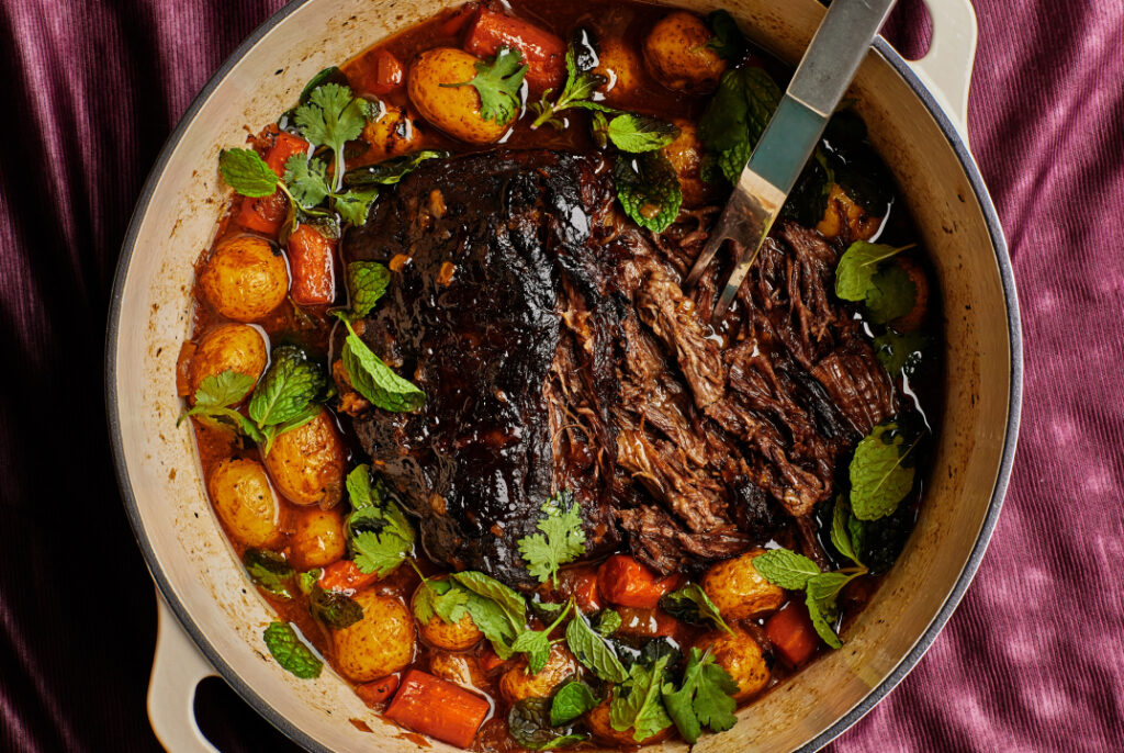 Darkish and Stormy–Braised Pot Roast