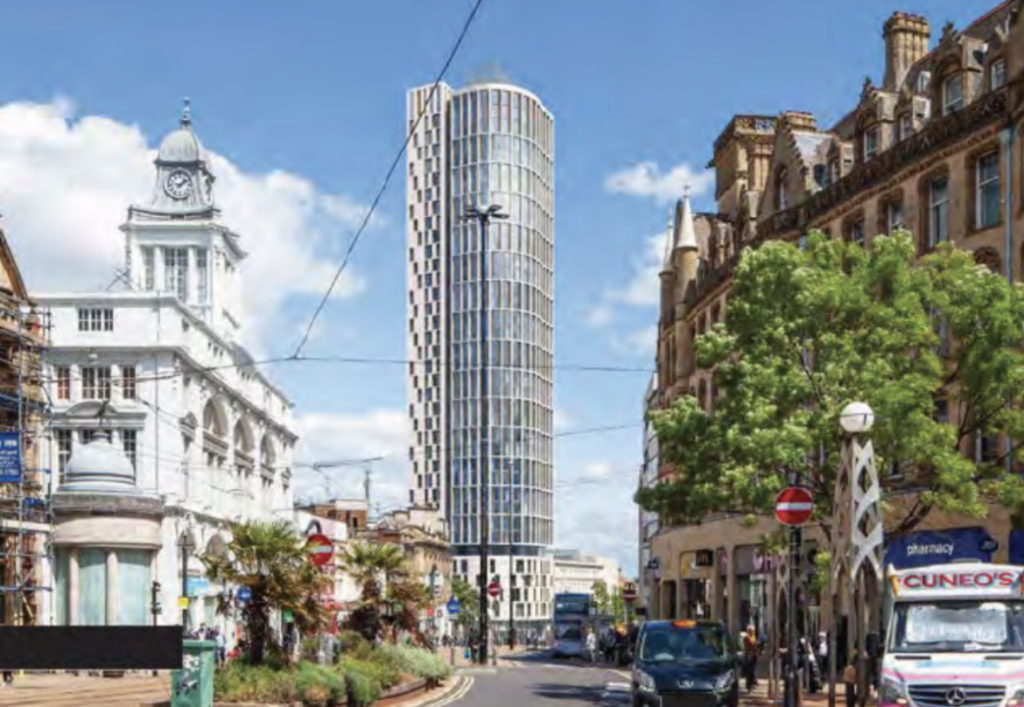 Hasten-ahead for 40-storey Sheffield co-residing tower