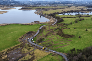 Graham starts £23m Aurs Motorway straightening diagram