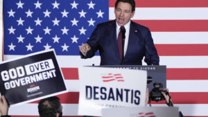 DESANTIS DROPS OUT