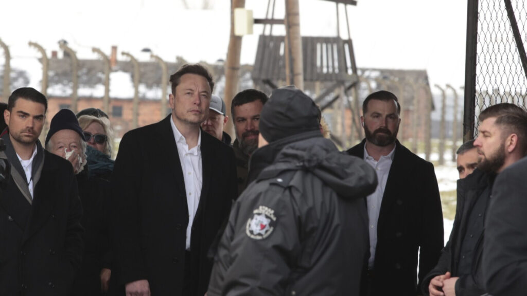 Musk visits Auschwitz per antisemitism on X…
