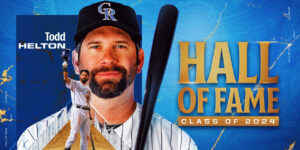 Helton’s election to Hall prompts signature fist pump