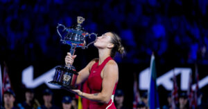 Aryna Sabalenka wins the Australian Initiate titles