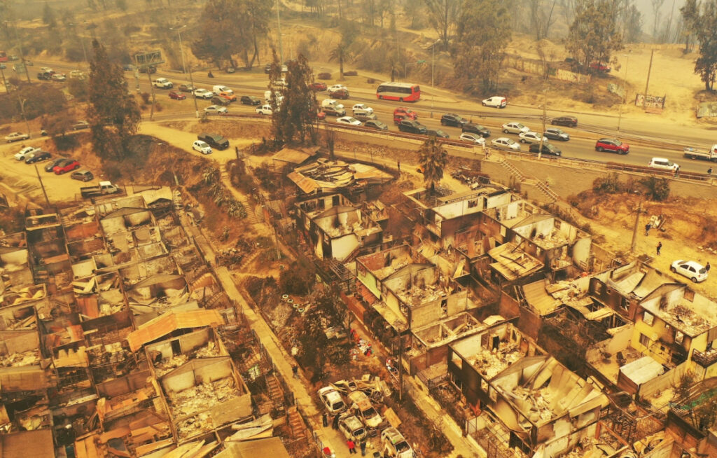 Deadly wildfires crash on the least 56 in Chile