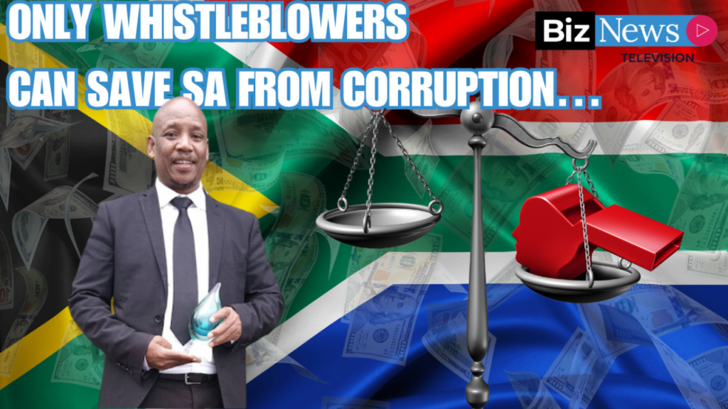 Totally whistleblowers can save SA from corruption…