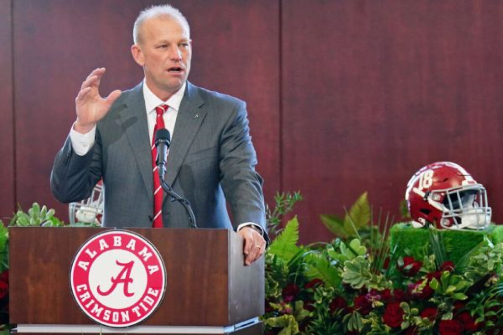 Bama offers DeBoer high-5 annual salary at $10.9M