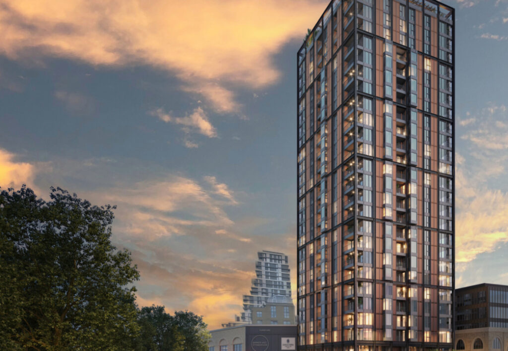 John F Hunt wins 24-storey Battersea tower