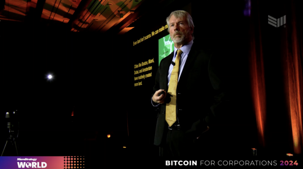 Michael Saylor Delivers Bitcoin Masterclass To Fortune 1000 Companies