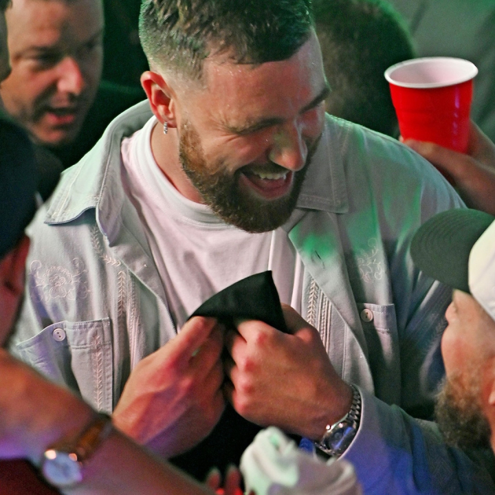 Travis Kelce Makes Surprise Study Pre-Kentucky Derby Celebration