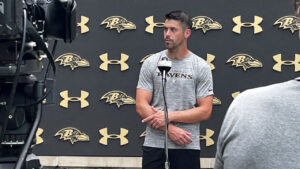 Ravens’ Tucker bulking up for novel kickoff guidelines