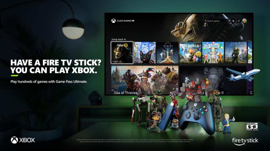 Xbox Cloud Gaming Coming to Amazon Fire TV