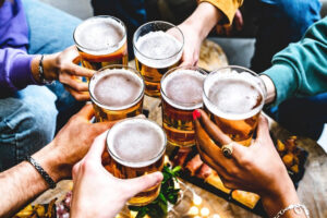 Alcohol consumption declining