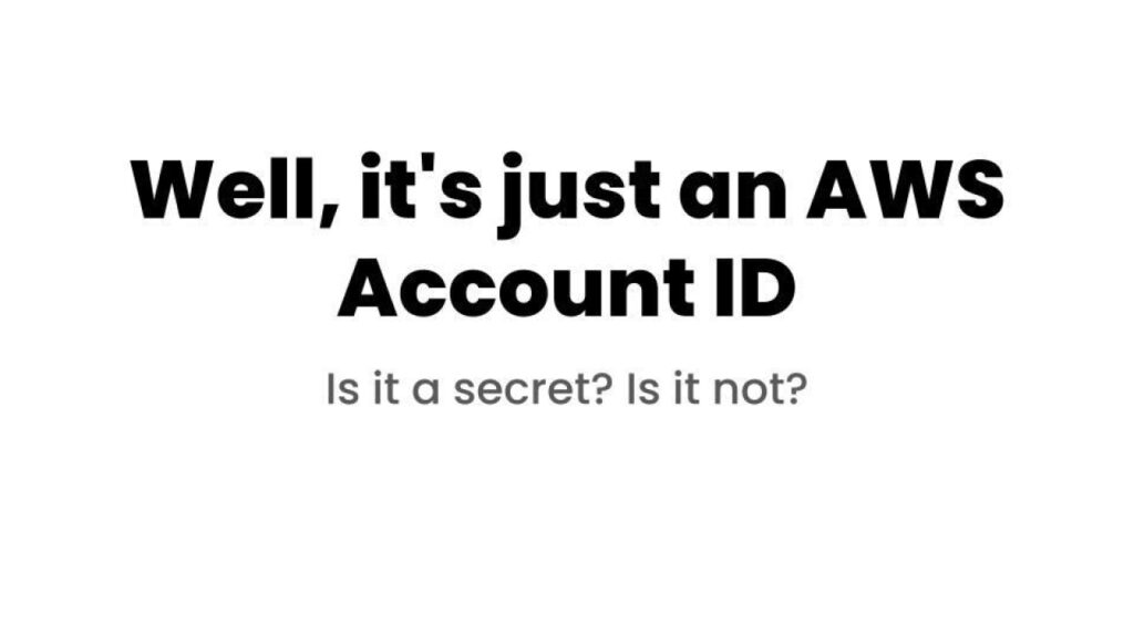 Effectively, it is just an AWS Fable ID