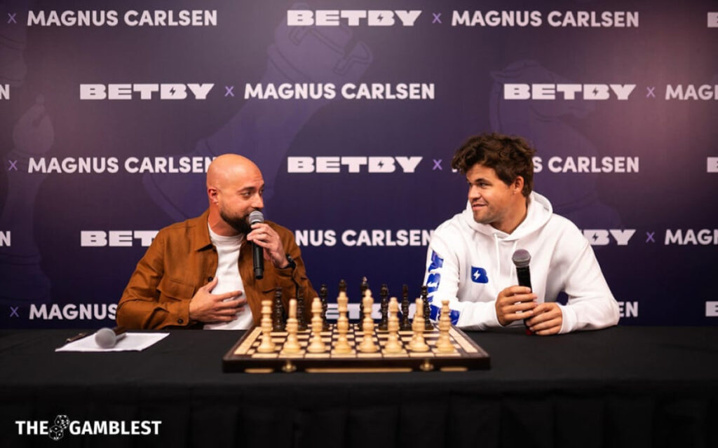 BETBY presented Magnus Carlsen as World Impress Ambassador