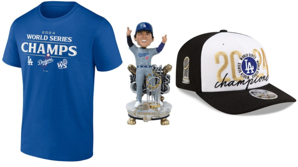 buy Los Angeles Dodgers 2024 World Sequence Champions gear