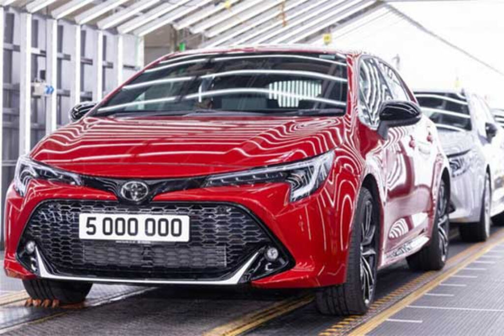 Toyota Produces Its 5 Millionth Automobile In Europe