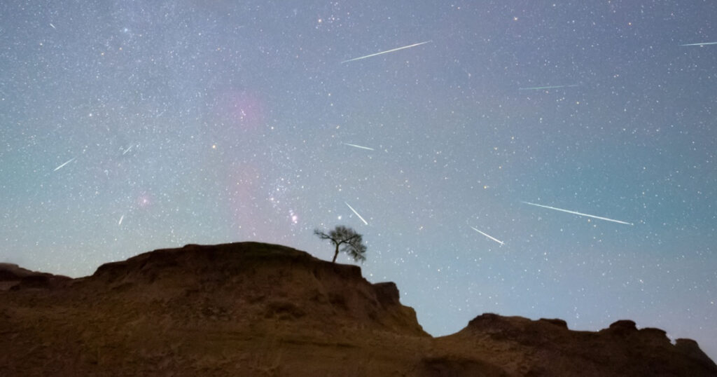 November brings a bonanza of meteor showers