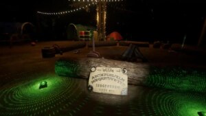 narrate the Ouija Board in Phasmophobia