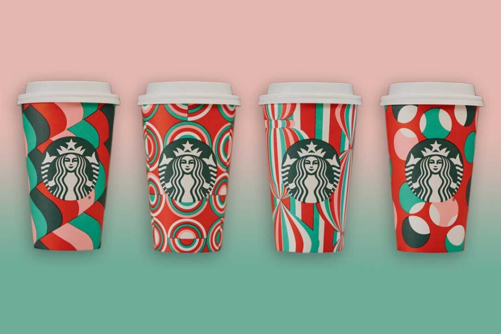 Starbucks Neutral Revealed Its Holiday Cup Designs for 2024