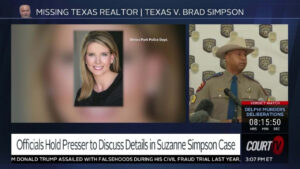 Press Conference Held Detailing Suzanne Simpson’s Disappearance