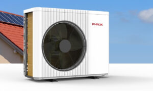 Phnix presents sleek residential air-to-water heat pumps