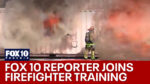 Training with firefighters: a first-hand look